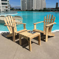 Kit de 2 Sillas Adirondack // Incluye Mesa bar de Regalo